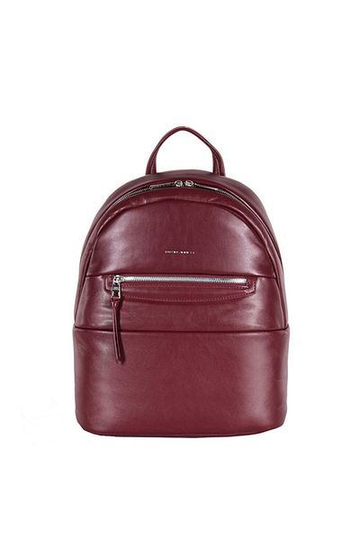David Jones Large dark burgundy backpack 6861-2 18