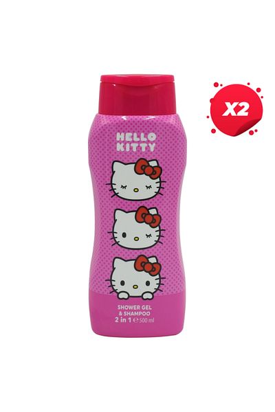 HELLO KITY X2 - HELLO KITTY SAMPON&GEL DUS 500ML KIDS