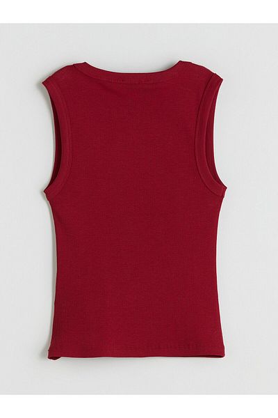 LC Waikiki V-Neck Ribbed Women's Athlete