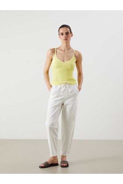 LC Waikiki V-Neck Strap Women's Knitwear Undershirt