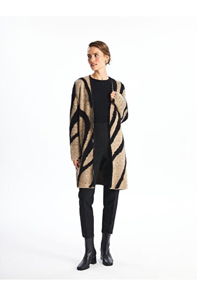 LC Waikiki Pantaloni negri pentru femei cu talie elastică