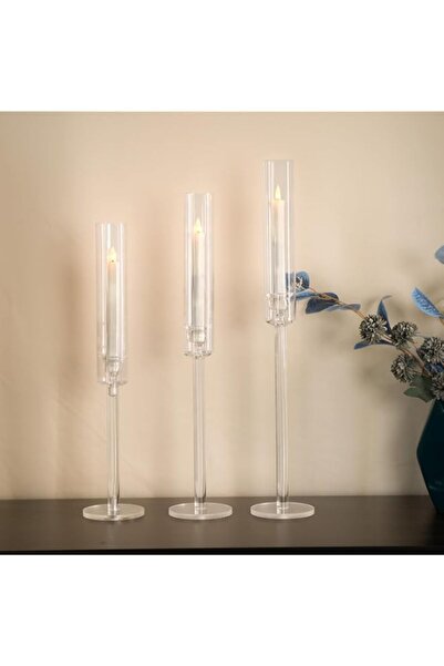 Generic Brand Acrylic Candle Holder for Table Centerpieces,Candlestick Holder...
