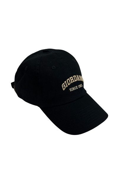 Giordano Cotton Twill 3D Embroidery Cap