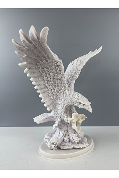 LivadoHome Kartal Dekoratif Biblo Heykel 30 x 27 cm