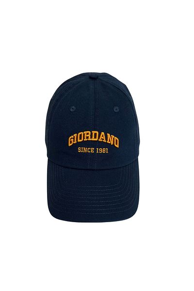 Giordano Cotton Twill 3D Embroidery Cap