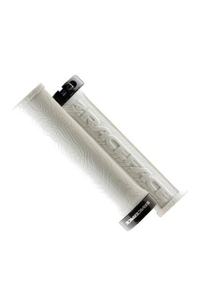 Race Face Half Nelson Handlebar Grips, Lock-On, Grey
