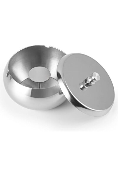 Generic منفضة سجائر روبيك مع غطاء وحامل سجائر، منفضة سجائر من الفولاذ المقاوم...