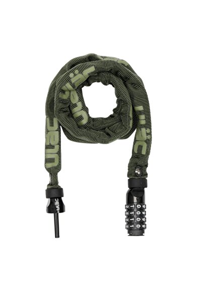 ULAC 52nd Street Bike Lock with Code, Ultra-Resistant Hardened Steel, 120cm, Kaki