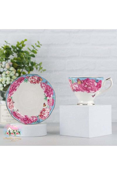 THE COUNTRY HOUSE Country House Mug in Royal Albert Pattern (180 ml)