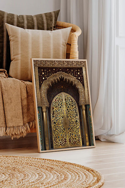 Dekorsiahome Tablou dintr-o bucată cu rama din lemn TK0927