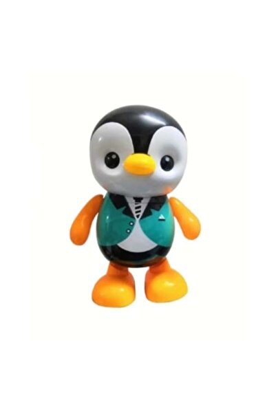 Creative World Toys Jucărie interactivă - Pinguin dansator cu lumini și sunete