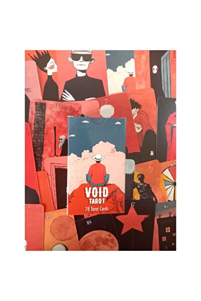 Morey بطاقات التارو الإنجليزية 78 بطاقة (بطاقة التارو الإنجليزية) - VOİD TAROT