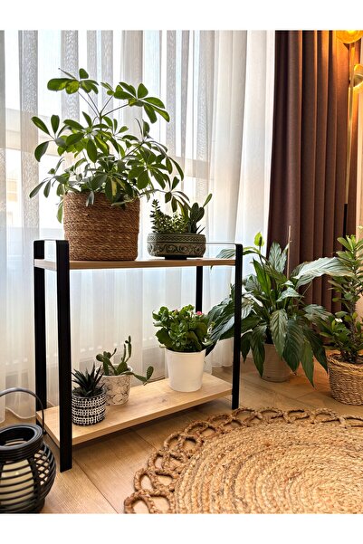 MERKARE Çok Amaçlı 2 Katlı Raf, Saksılık, Ayakkabılık, Düzenleyici, Organizer...