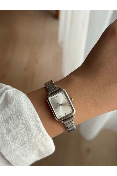 Vola Collection White Dial Steel Silver Band Nomination Women's Wrist Watch - 49