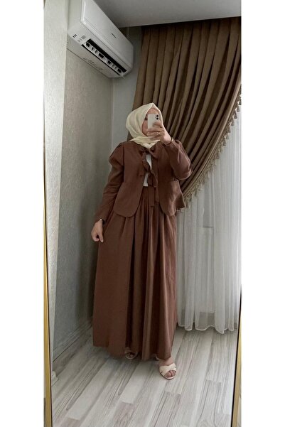 Sara Deluxe Skirt Suit with Bow
