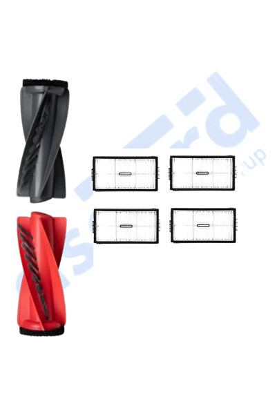 Asgard Grup Compatibil cu Roborock Saros 10R 1 perie principală 4 filtre