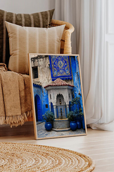 Dekorsiahome Εικόνα με ξύλινο πλαίσιο μονοκόμματο TK0918