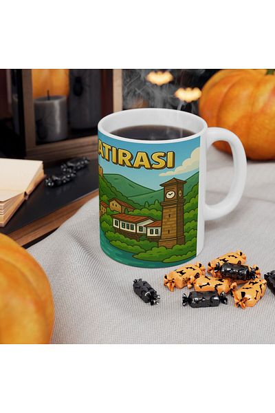 sıradışıhediyem Amasya Souvenir Mug, Amasya Cup, and Amasya Souvenir Magnet Gift