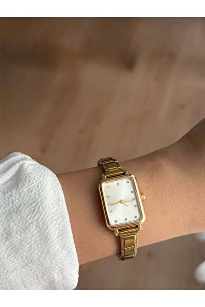 Vola Collection White Dial Steel Gold Cord Nomination Women Wrist Watch -50