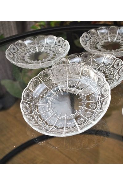 Zeryas Home 6 Pieces of Pine Snack Bowl & Dessert Plate