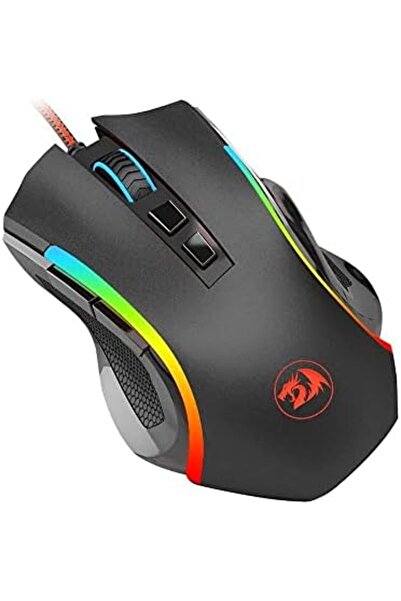 REDRAGON مجموعة لوحة مفاتيح وماوس ميكانيكية سلكية للألعاب مع إضاءة خلفية RGB