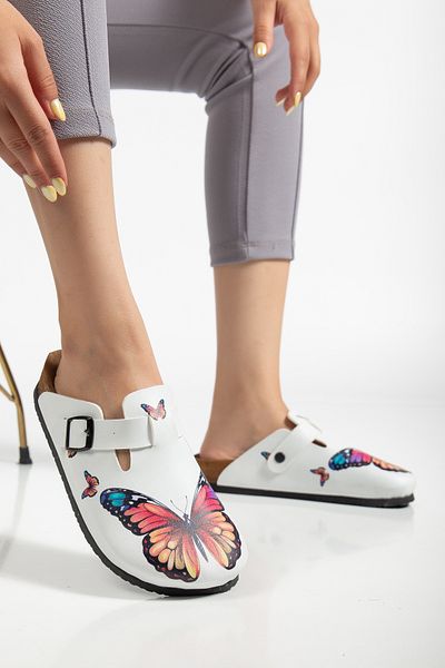 Valeriiastock New Season Printed Sabo Slippers Orthopedic