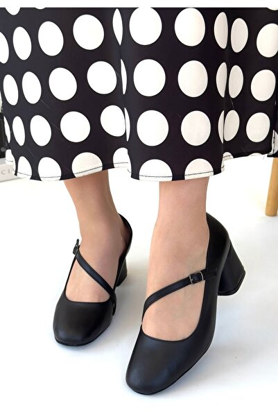 Zerenyus Kier Black Women's Heeled Shoes