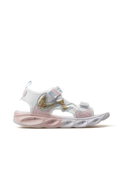 Vicco Legendy Girl's Light Light Sandals 25Y 332.179 Pk White