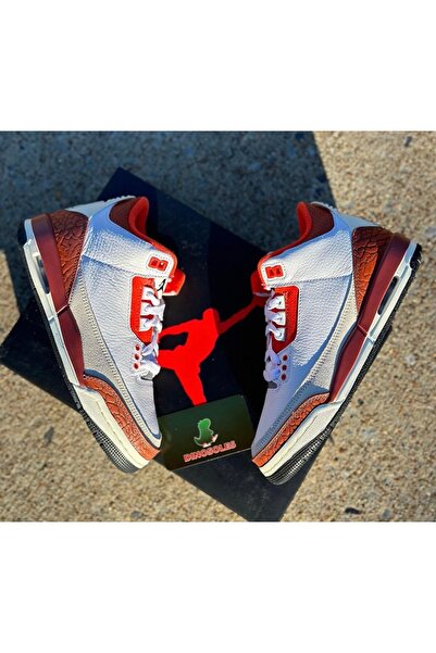 Nike Air Jordan 3 Retro Deri Basketbol Ayakkabı SporMooN