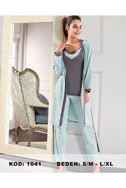 NightLove طقم ثوب نوم مكون من 3 قطع من Dk 1041