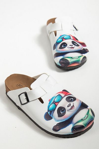 Valeriiastock New Season Printed Sabo Slippers Orthopedic