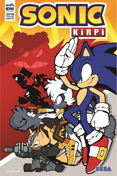 Presstij Kitap Kirpi Sonic Yıllık 2019