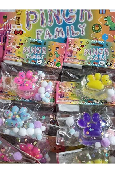 FEN TOYS Kedi Patisi Taba Sukuşi Squishy Stres Oyuncağı Yumuşacık Jel Oyuncak...