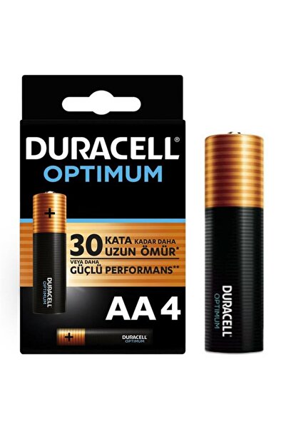 Genel Markalar Optimum 1.5 Volt Alkalin Aa 4’Lü İnce Kalem Pil Mx1500