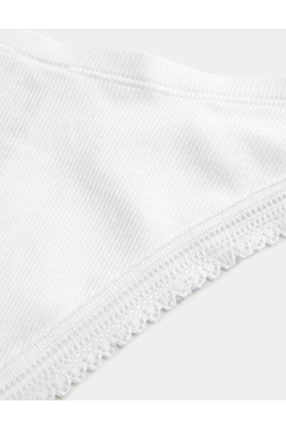 Marks & Spencer Yüksek Pamuk İçerikli Ribanalı Miami Külot