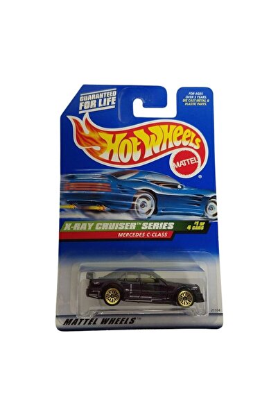 HOT WHEELS Masinuta Metalica Hot Wheels, Mercedes C-Class, Colectia X-Ray Cruiser Series - Editia 1999, Mov, 1:
