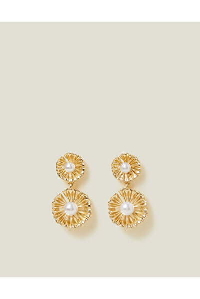 Accessorize Sallantılı İncili Küpe