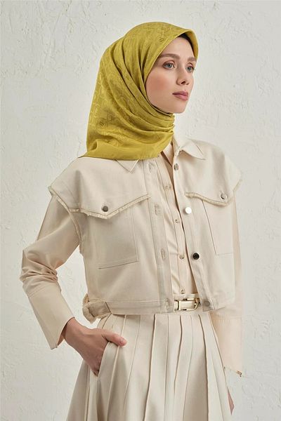 Armine Flush Cotton Scarf 2 54