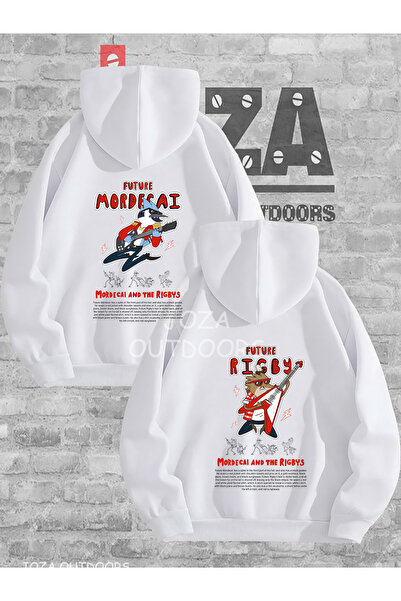 Joza Outdoors مجموعة مورديكاي ريجبى من قطعتين من سويت شيرت بقلنسوة مطبوع عليه...