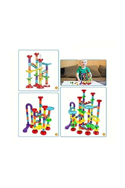 OEM Set Constructie STEM Asamblare Labirint cu Bile, multicolor, 113 piese