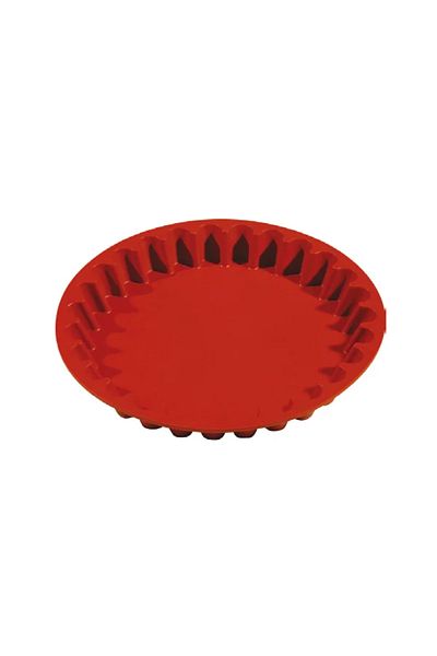 Pavoni Silicone tart mold with wavy edge, Ø300x30mm, 1860 ml