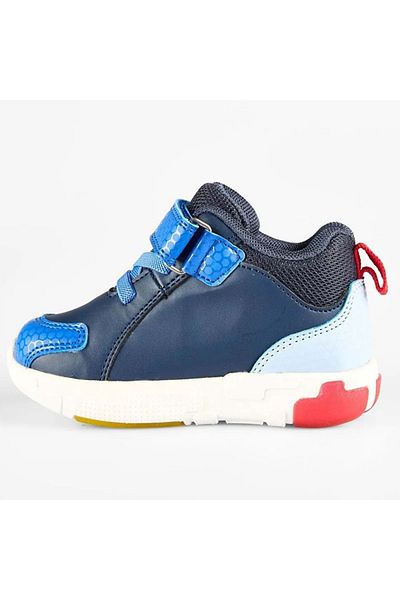 Kocamanlar Ayakkabı Vicco Rocky Phylon Rubber Sole Orthopedic Lighted Children's Boots Dark Blue