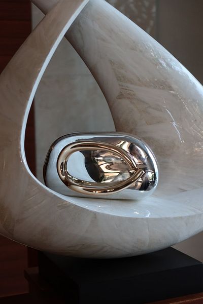 Moom Bag Geantă de umăr cu lanț pentru femei Silver Mica