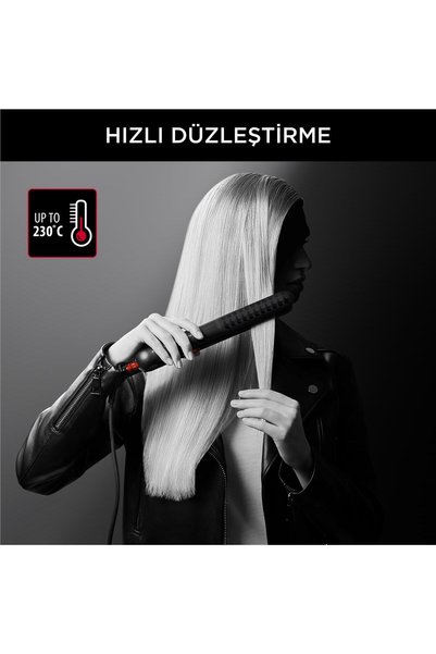 Rowenta SF321LF0 X Karl Lagerfeld Optiliss 10 Sıcaklık Ayarlı Seramik Plaka Saç Düzleştirici