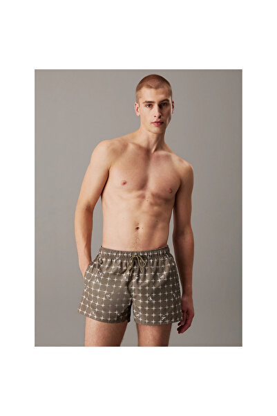 Calvin Klein Ck Km0km01172 Short Drawstrıng-prınt Erkek Şort