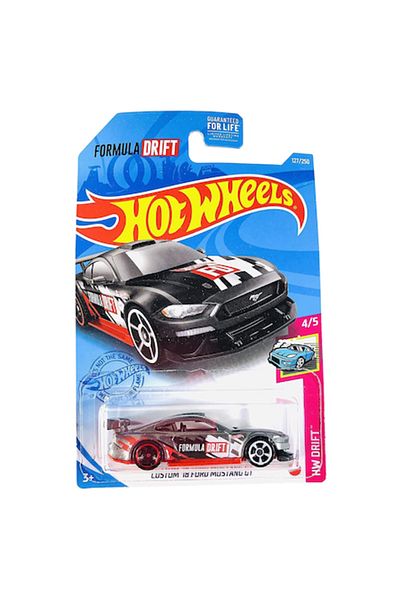 HOT WHEELS Masinuta Metalica Hot Wheels, 2018 Ford Mustang GT Custom, Formula Drift, 1:64