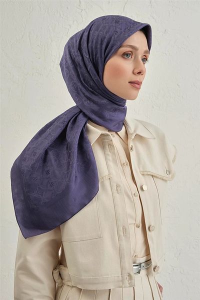 Armine Flush Cotton Scarf 1 45