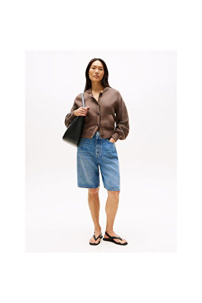 Tommy Hilfiger Th Ww0ww47215 Dnm Lana Bermuda Rw Kadın Şort