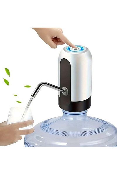 JSA USB Rechargeable Electric Water Bottle Pump