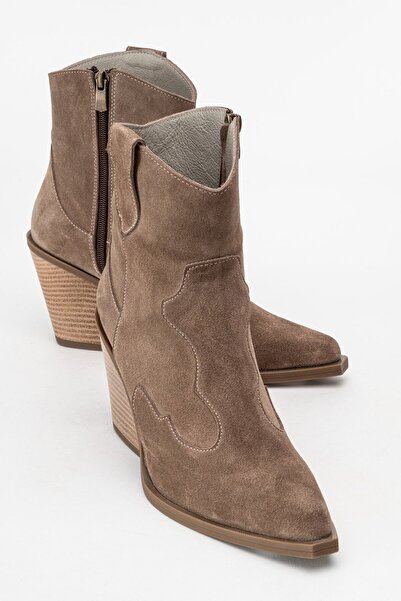 Zeynep Sıradağlı Wemma Kadın Bot Vizon Süet